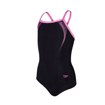 Girls' SpeedoSports Logo Swimsuit sabson sports kottayam